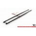 Накладки сплиттеры на пороги на BMW 1 F20 / F21 M-Pack / M140i рестайл